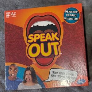 New Hasbro Speak Out Game